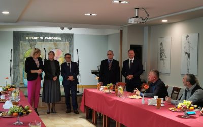 Uświetniliśmy spotkanie wizytatorów Lubelskiego Kuratora Oświaty z dyrektorami placówek wychowania pozaszkolnego województwa lubelskiego