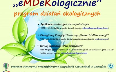 „eMDeKologicznie”- zaproszenie