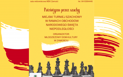 Miejski Turniej Szachowy „Patriotyzm przez szachy”- zaproszenie