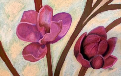 Z sukcesami namalowały kwiaty