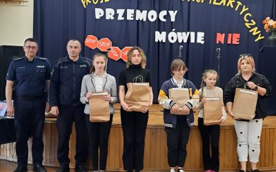 Projekt profilaktyczny “Przemocy mówię NIE” podsumowany