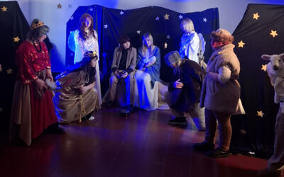 Nasi teatralnicy na gościnnych występach…