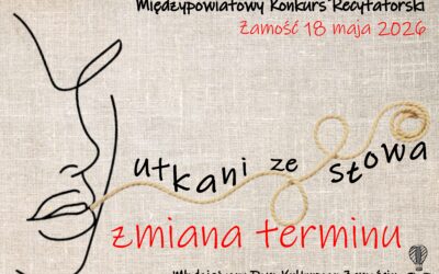 “Utkani ze słowa”- zmiana terminu