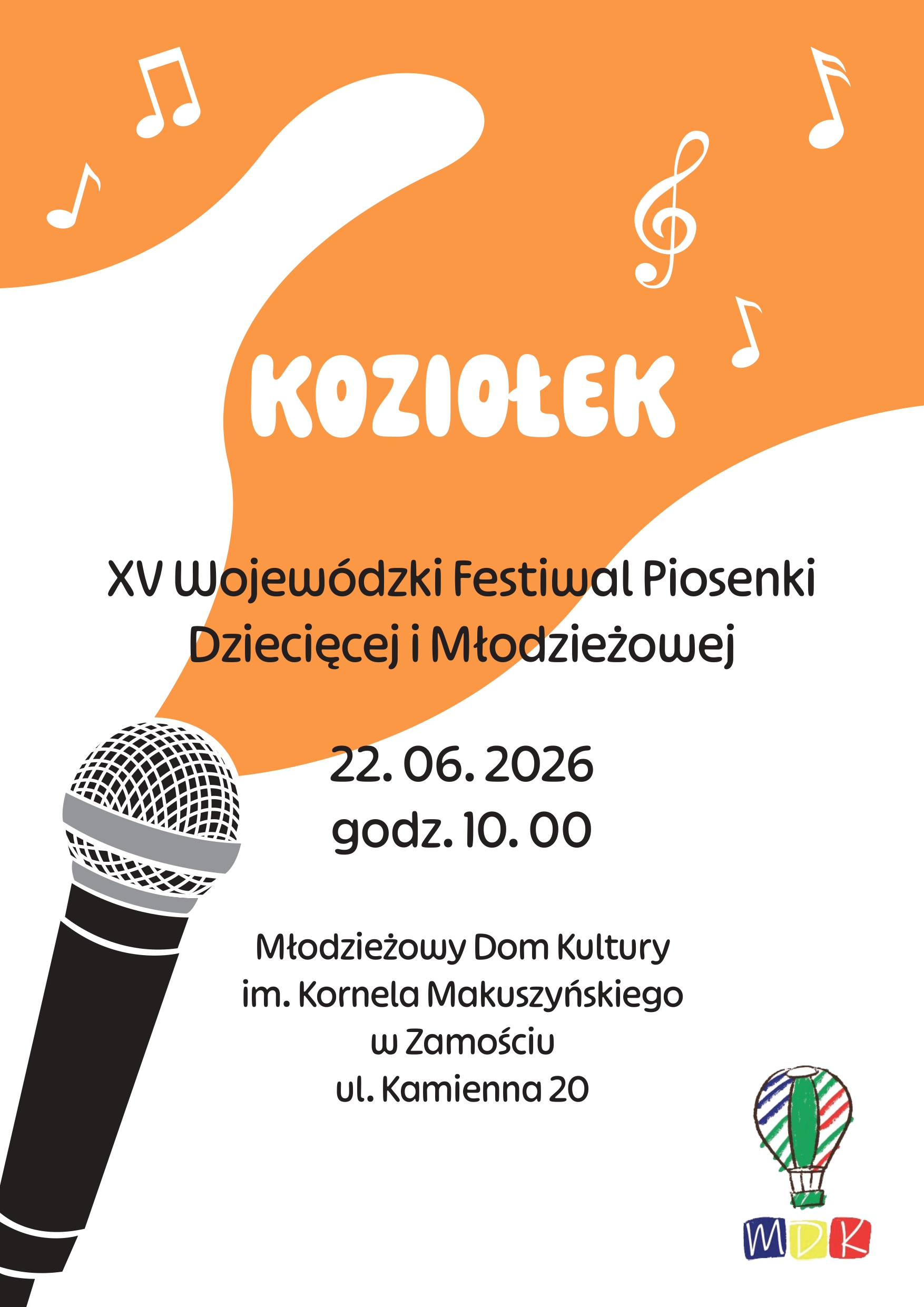 Plakat – XV Koziołek