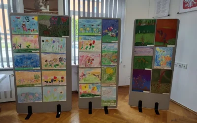 ”Pejzaż z kwiatami” w Galerii Sztuki Dziecka